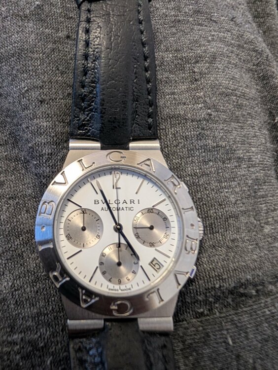 ブルガリ ディアゴノ CH35S（高級時計）の商品画像 - 査定依頼日：2026年1月15日 - 最高査定価格：100,000円