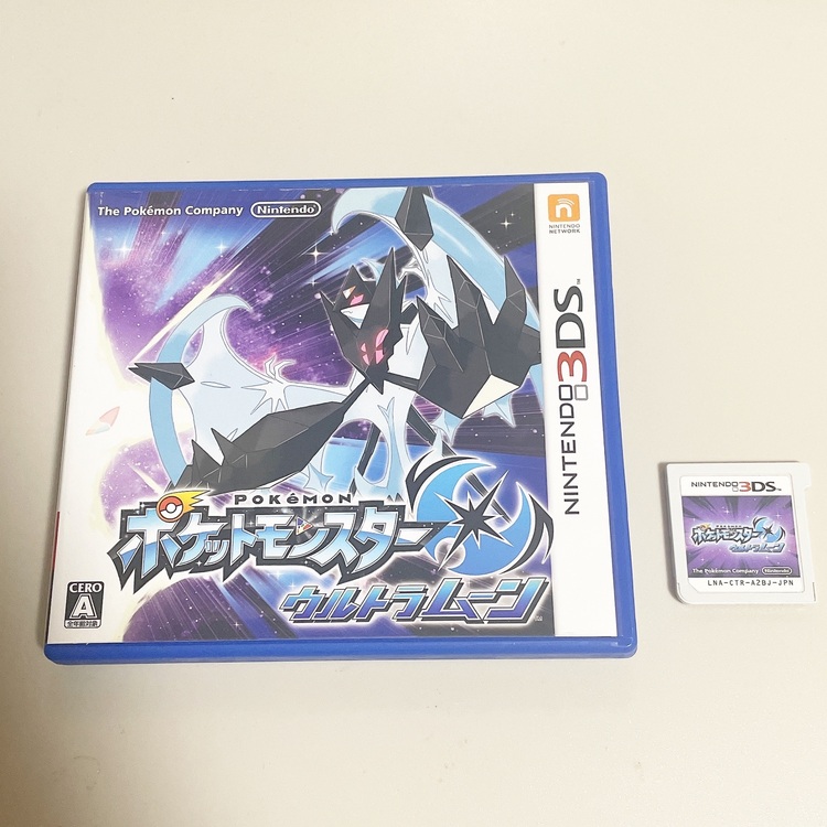 ポケットモンスター ウルトラムーン（ゲーム機本体・ゲームソフト）の商品画像 - 査定依頼日：2025年8月17日 - 最高査定価格：1,400円