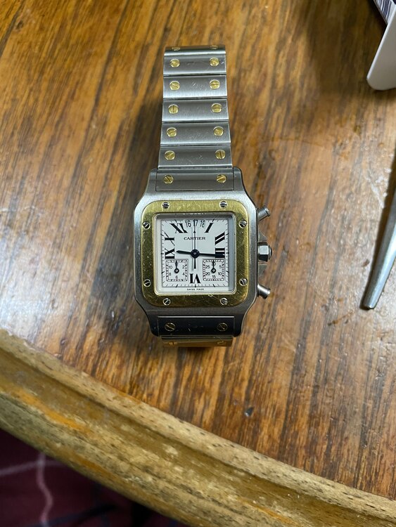 ガルベクロノリフレックス（高級時計）の商品画像 - 査定依頼日：2025年4月3日 - 最高査定価格：550,000円