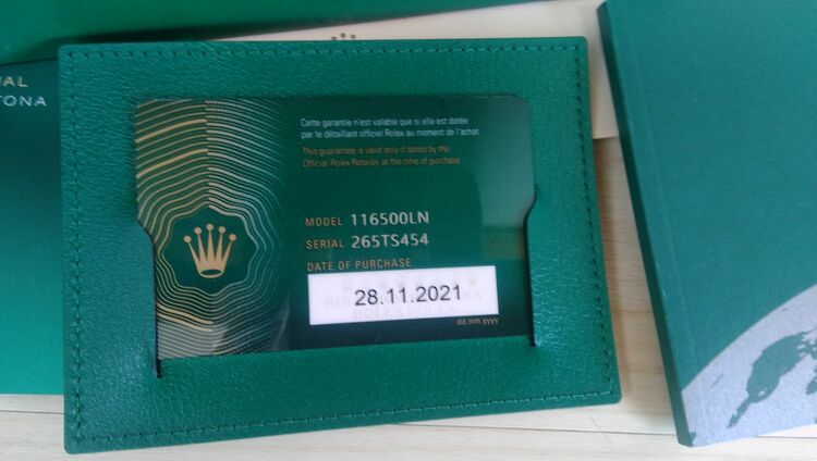 116500LN WH（高級時計）の商品画像 - 査定依頼日：2025年6月28日 - 最高査定価格：4,600,000円