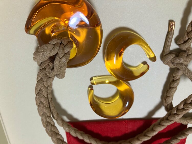 バカラ　イヤリングとネックレスのセット（宝石）の商品画像 - 査定依頼日：2026年3月21日 - 最高査定価格：7,000円