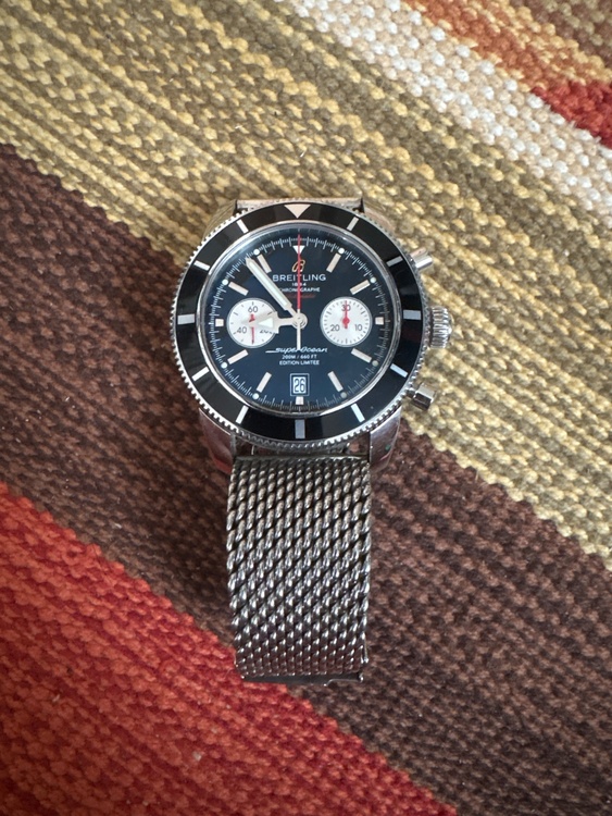 ブライトリング スーパーオーシャン a2332024/Ｂ99（高級時計）の商品画像 - 査定依頼日：2026年2月22日 - 最高査定価格：420,000円