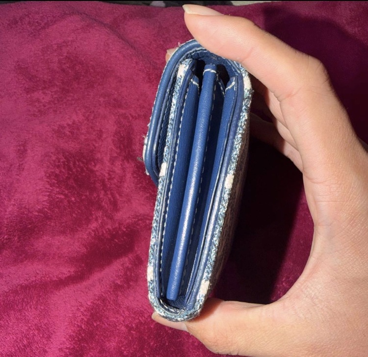 ルイヴィトン ポルトフォイユサラ モノグラムジャガードデニム 長財布 マリーヌ（ブランド財布・小物）の商品画像 - 査定依頼日：2026年3月4日 - 最高査定価格：50,000円