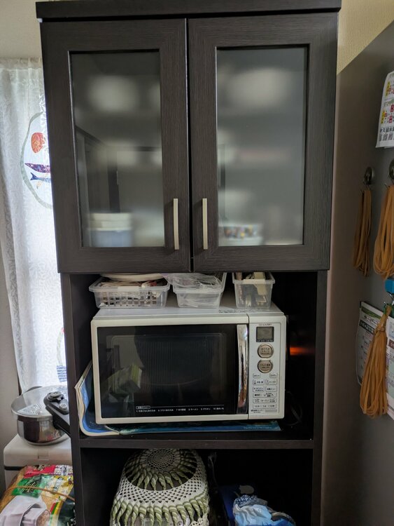 食器棚（家具・寝具）の商品画像 - 査定依頼日：2026年1月21日 - 最高査定価格：3,000円