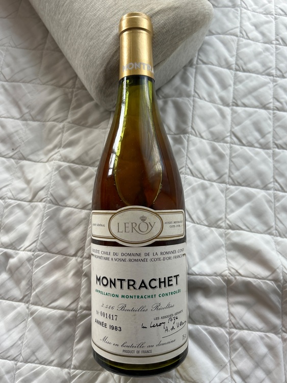 ワイン モンラッシェ （お酒）の商品画像 - 査定依頼日：2025年10月27日 - 最高査定価格：450,000円