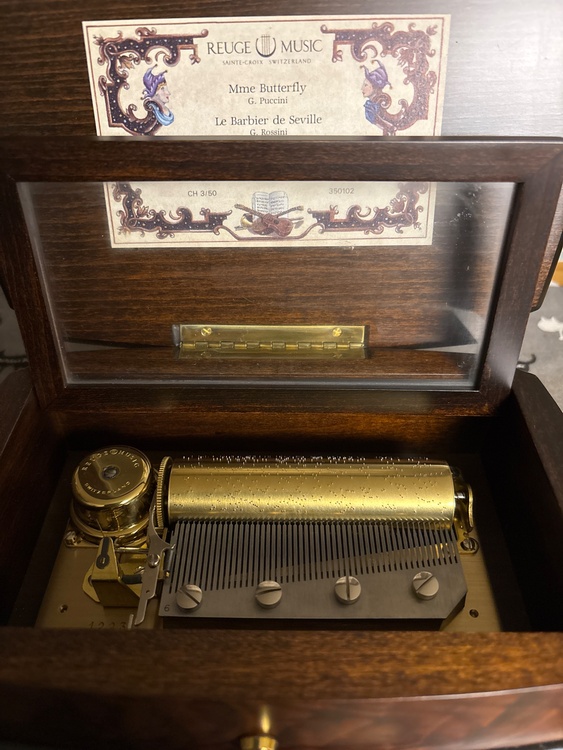 リュージュ　オルゴール　50弁3曲（美術品・骨董品）の商品画像 - 査定依頼日：2026年4月2日 - 最高査定価格：51,000円