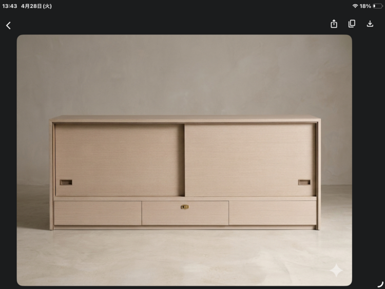 桐和ダンス（美術品・骨董品）の商品画像 - 査定依頼日：2026年4月28日 - 最高査定価格：500円