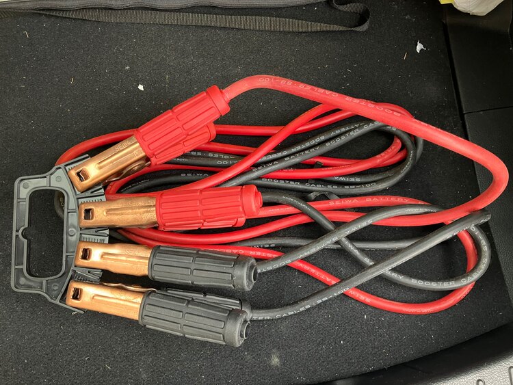 SEIWA battery booster cables SB-100（カー用品）の商品画像 - 査定依頼日：2025年3月31日 - 最高査定価格：500円