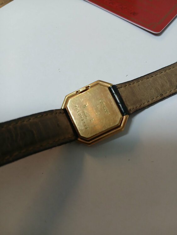 Cartier カルティエ サンチュール K 18 750刻印（高級時計）の商品画像 - 査定依頼日：2026年10月10日 - 最高査定価格：900,000円