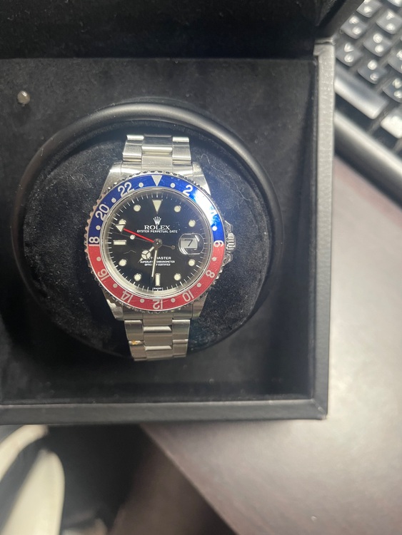 ロレックス GMTマスター 1670（高級時計）の商品画像 - 査定依頼日：2025年10月22日 - 最高査定価格：1,850,000円
