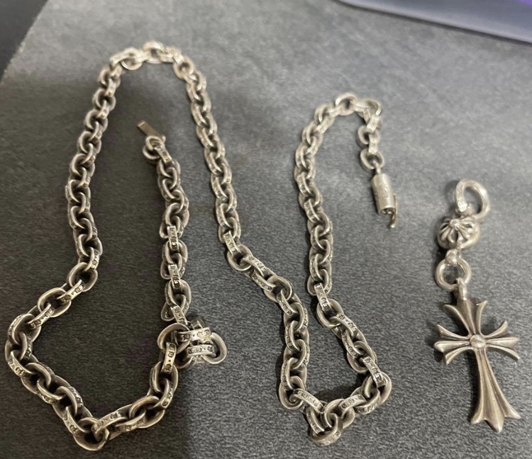 ペーパーチェーン20インチ　クロスボールチャーム（古着・ファッション）の商品画像 - 査定依頼日：2026年1月29日 - 最高査定価格：140,000円