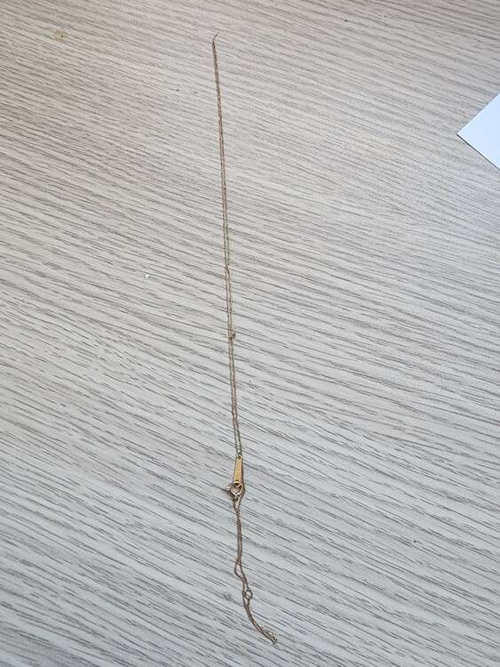 　ゴールドネックレスチェーンのみ（金・貴金属）の商品画像 - 査定依頼日：2024年2月13日 - 最高査定価格：21,000円