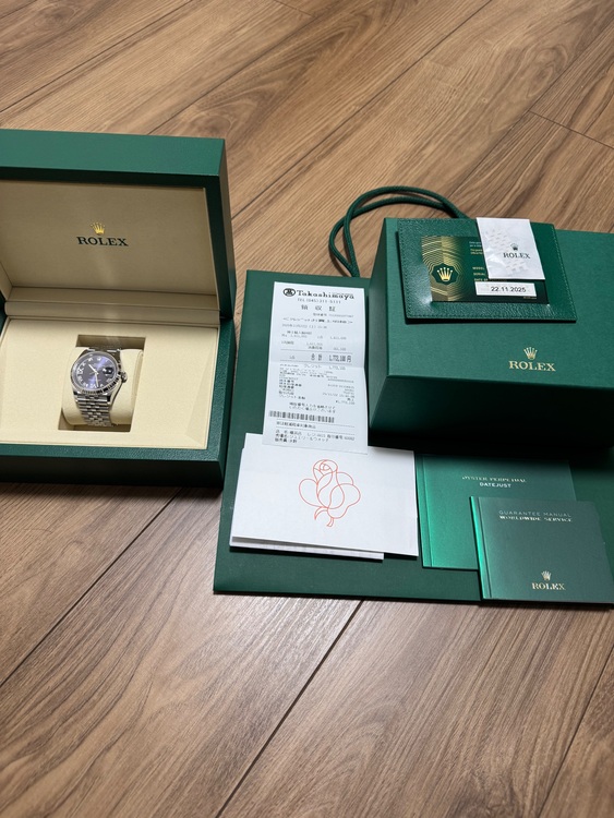 ロレックス デイトジャスト 126234（高級時計）の商品画像 - 査定依頼日：2025年11月22日 - 最高査定価格：2,320,000円