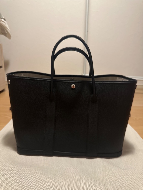 エルメス ガーデンパーティ 36 PM  ヴォー・ネゴンダ  ノワール（ブラック（ブランドバッグ）の商品画像 - 査定依頼日：2026年5月7日 - 最高査定価格：550,000円