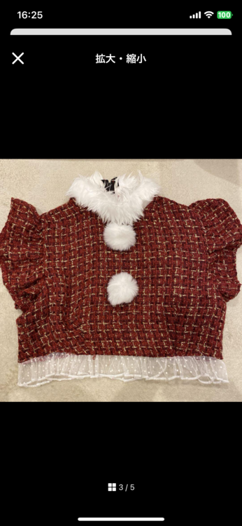 サンタ クリスマス リリパレ ツイードサンタ（その他のおもちゃ）の商品画像 - 査定依頼日：2025年1月15日 - 最高査定価格：500円