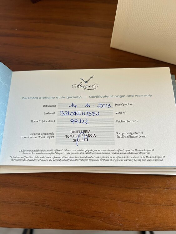 ブレゲ タイプXX 3810T1 H2 3Z（高級時計）の商品画像 - 査定依頼日：2025年3月23日 - 最高査定価格：1,300,000円