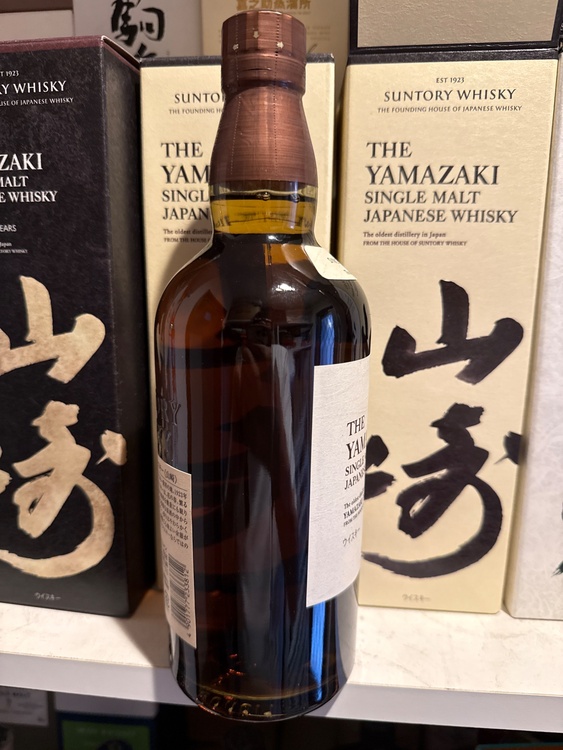 ウイスキー サントリー山崎 （お酒）の商品画像 - 査定依頼日：2026年5月19日 - 最高査定価格：10,800円