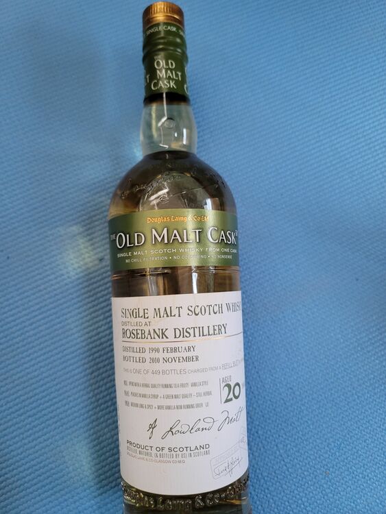 ウイスキー ローズバンク （お酒）の商品画像 - 査定依頼日：2025年10月5日 - 最高査定価格：65,000円