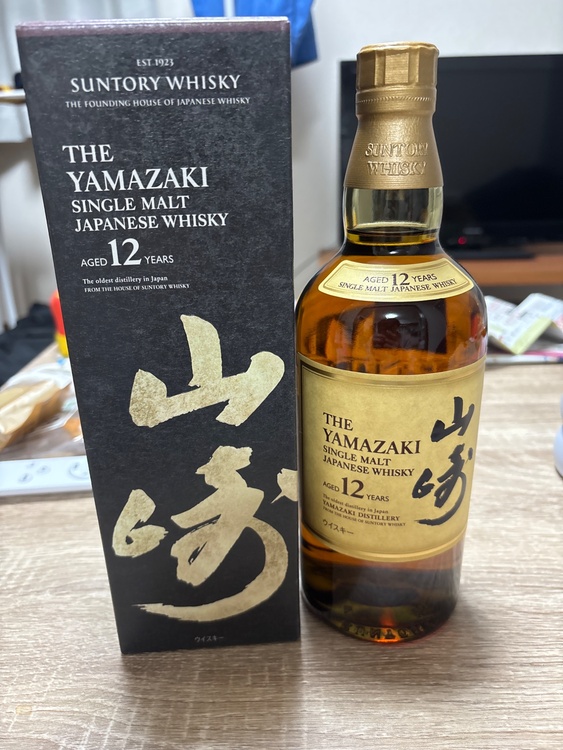 ウイスキー サントリー山崎 （お酒）の商品画像 - 査定依頼日：2025年12月10日 - 最高査定価格：19,500円