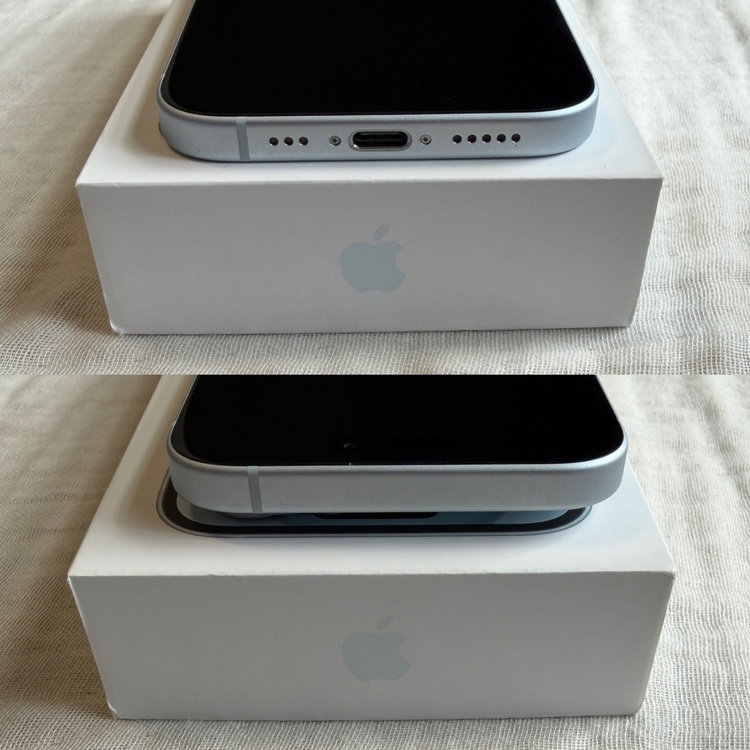 iPhone 15 128GB ブルー SIMフリー（スマホ）の商品画像 - 査定依頼日：2026年5月4日 - 最高査定価格：70,000円
