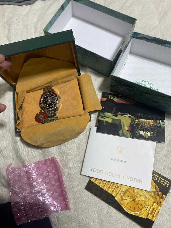 ロレックス GMTマスター 1671（高級時計）の商品画像 - 査定依頼日：2025年2月4日 - 最高査定価格：1,800,000円