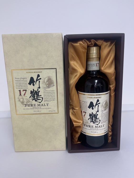 竹鶴17年（お酒）の商品画像 - 査定依頼日：2025年7月8日 - 最高査定価格：28,100円