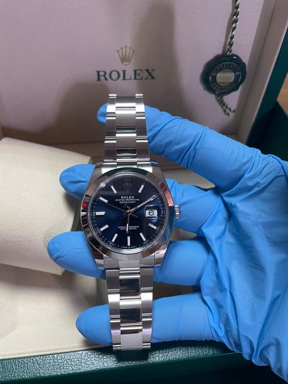 ブルーオイスター（高級時計）の商品画像 - 査定依頼日：2026年3月27日 - 最高査定価格：1,650,000円