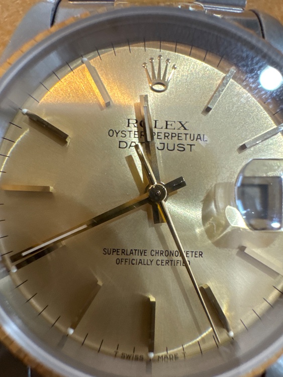 ロレックス デイトジャスト 1623（高級時計）の商品画像 - 査定依頼日：2026年2月8日 - 最高査定価格：1,080,000円