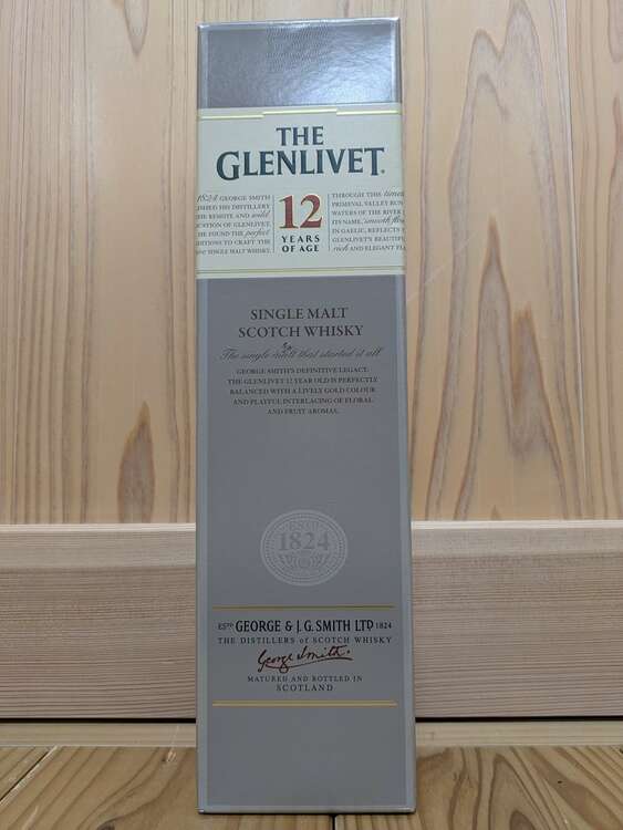 THE GLENLIVET 12YEARS（お酒）の商品画像 - 査定依頼日：2025年1月5日 - 最高査定価格：4,000円