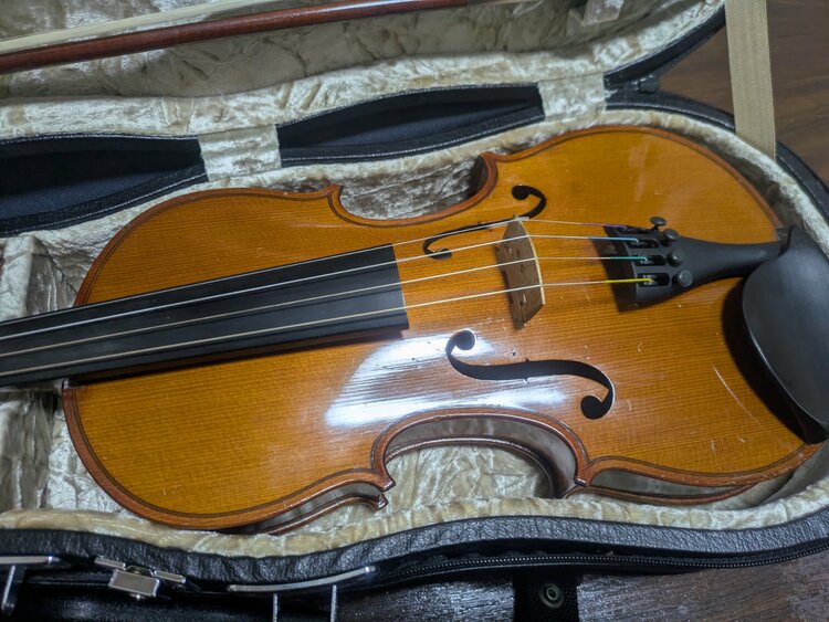 フランス製 ヴァイオリン 3/4サイズ M.COUTURIEUX Laberte-Humbert Atelier 制作年代 1930（ピアノ・楽器・PA機材）の商品画像 - 査定依頼日：2026年9月25日 - 最高査定価格：50,000円