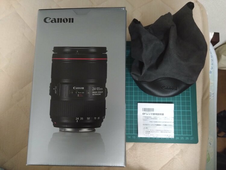 Ef24-105mm f4 l Ⅱ usm（カメラ）の商品画像 - 査定依頼日：2025年12月8日 - 最高査定価格：63,000円