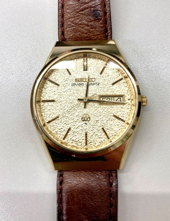 Seiko 「Grand Quartz 」（高級時計）の商品画像 - 査定依頼日：2026年5月26日 - 最高査定価格：17,000円