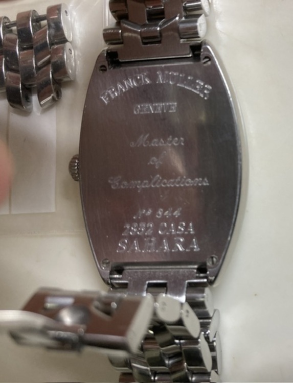 フランクミュラー カサブランカ 285（高級時計）の商品画像 - 査定依頼日：2025年10月25日 - 最高査定価格：285,000円