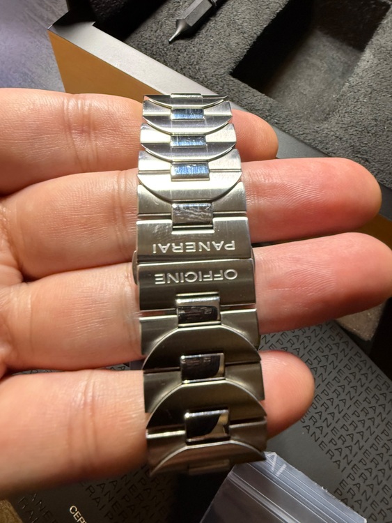 パネライルミノール マリーナ 1950 3デイズ 44mm（高級時計）の商品画像 - 査定依頼日：2025年7月17日 - 最高査定価格：710,000円