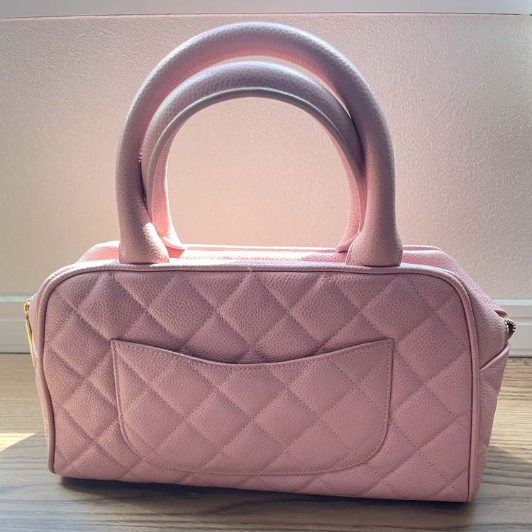 シャネル キャビアスキン ミニボストンバッグ（ブランドバッグ）の商品画像 - 査定依頼日：2025年9月15日 - 最高査定価格：250,000円