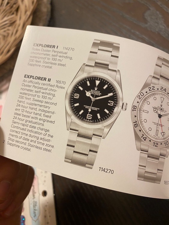 エクスプローラー1（高級時計）の商品画像 - 査定依頼日：2025年12月6日 - 最高査定価格：1,000,000円