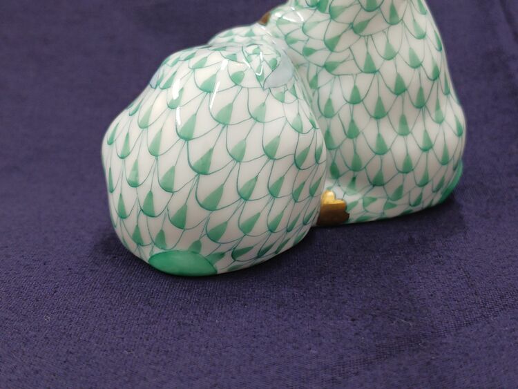 ヘレンドのフィギュリン/2匹のうさぎ（食器）の商品画像 - 査定依頼日：2025年8月21日 - 最高査定価格：2,200円