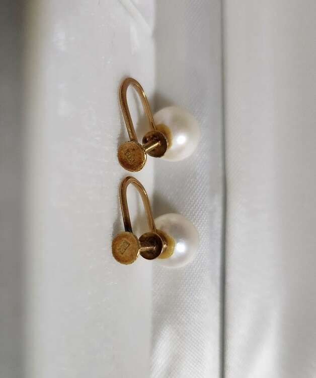 パールイヤリング（金・貴金属）の商品画像 - 査定依頼日：2025年5月3日 - 最高査定価格：10,000円