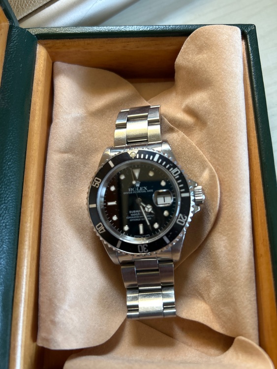 ロレックス サブマリーナー x8689（高級時計）の商品画像 - 査定依頼日：2025年6月19日 - 最高査定価格：1,300,000円