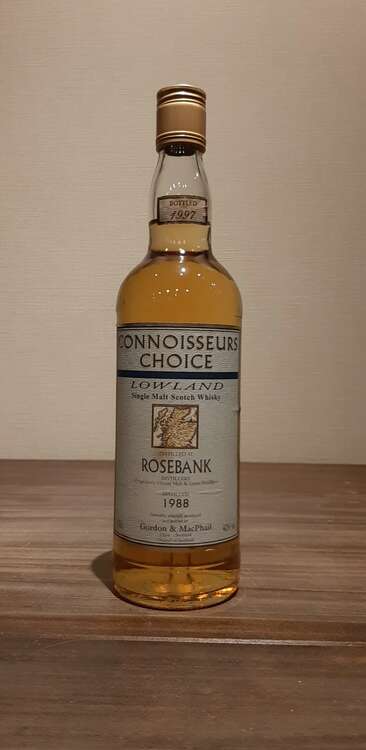 コニサーズチョイス　ローズバンク（お酒）の商品画像 - 査定依頼日：2025年4月13日 - 最高査定価格：30,000円