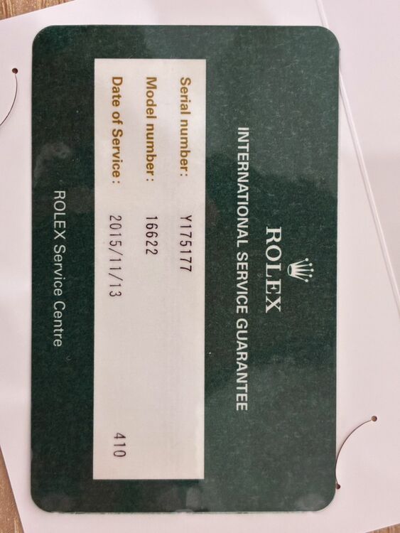 ロレックス ヨットマスター 16622 （高級時計）の商品画像 - 査定依頼日：2025年11月7日 - 最高査定価格：1,200,000円