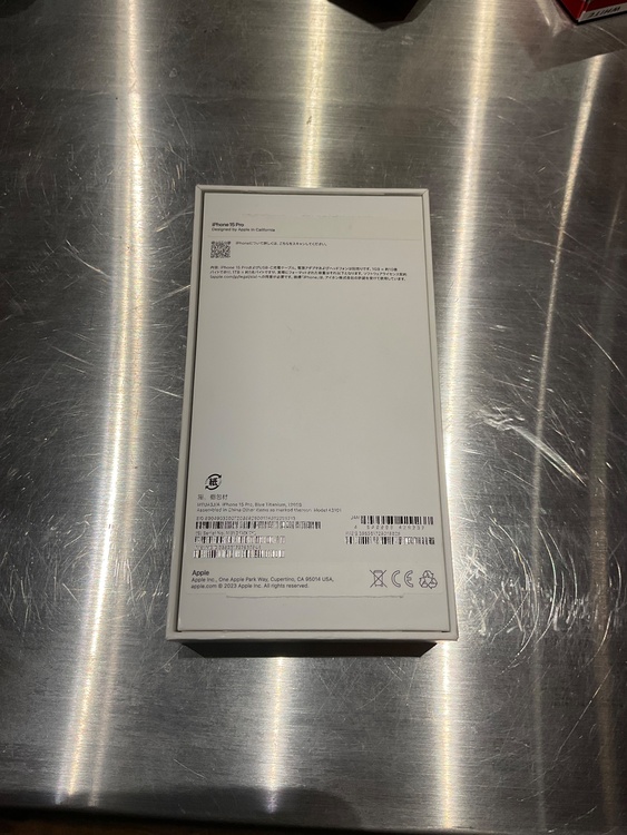 iPhone iPhone 15 Pro 128GB SIMフリー（スマホ）の商品画像 - 査定依頼日：2026年8月1日 - 最高査定価格：79,000円