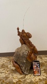 石を抱く大黒様　恵比寿さま15kg（美術品・骨董品）の商品画像 - 査定依頼日：2026年6月11日 - 最高査定価格：3,000円