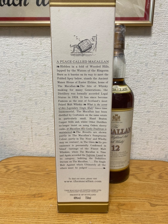 The MACALLAN マッカラン 12年 ウイスキー シェリーオークカスク （お酒）の商品画像 - 査定依頼日：2025年12月21日 - 最高査定価格：80,000円