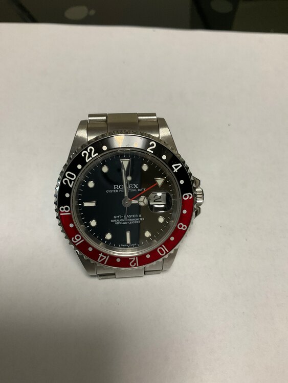 ロレックス GMTマスター （高級時計）の商品画像 - 査定依頼日：2025年3月2日 - 最高査定価格：1,850,000円