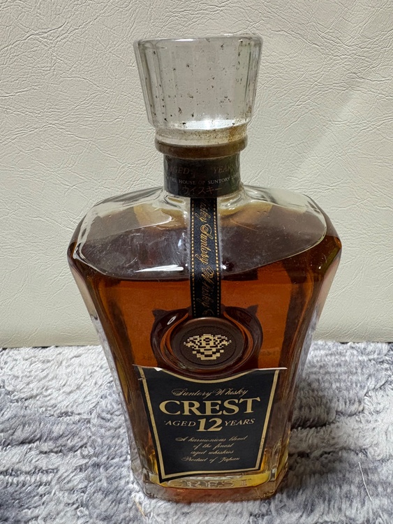 サントリークレスト12年（お酒）の商品画像 - 査定依頼日：2026年3月9日 - 最高査定価格：4,000円