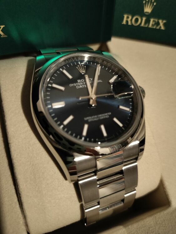 ロレックス デイトジャスト 126200（高級時計）の商品画像 - 査定依頼日：2025年7月31日 - 最高査定価格：1,260,000円