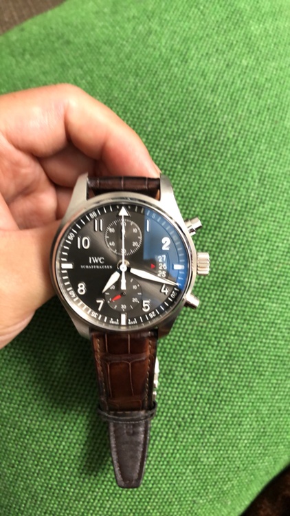 IWC パイロットウォッチ LINE査定型番:IW387802（高級時計）の商品画像 - 査定依頼日：2026年4月22日 - 最高査定価格：620,000円