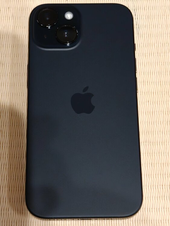 MTMH3J/A iPhone 15 Black 128GB（スマホ）の商品画像 - 査定依頼日：2026年7月12日 - 最高査定価格：57,000円