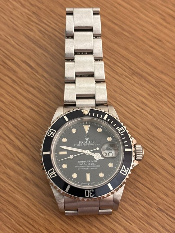 ロレックス サブマリーナー 1661（高級時計）の商品画像 - 査定依頼日：2025年2月20日 - 最高査定価格：1,130,000円